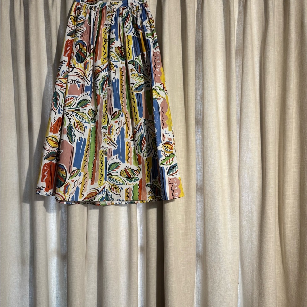 LF Markey cotton peplum skirt